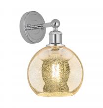 Innovations Lighting 616-1W-PC-G128-8 - Athens - 1 Light - 8 inch - Polished Chrome - Sconce