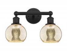 Innovations Lighting 616-2W-OB-G128-6 - Athens - 2 Light - 15 inch - Oil Rubbed Bronze - Bath Vanity Light