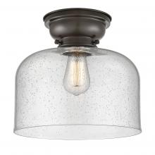 Innovations Lighting 623-1F-OB-G74-L - Bell - 1 Light - 12 inch - Oil Rubbed Bronze - Flush Mount