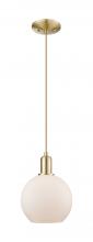 Innovations Lighting 716-1P-CB-G121-8 - Athens - 1 Light - 8 inch - Champagne Bronze - Cord hung - Mini Pendant