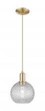 Innovations Lighting 716-1P-CB-G122C-8CL - Athens - 1 Light - 8 inch - Champagne Bronze - Cord hung - Mini Pendant
