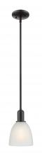 Innovations Lighting 716-1S-BK-G381 - Castile - 1 Light - 6 inch - Matte Black - Stem hung - Mini Pendant