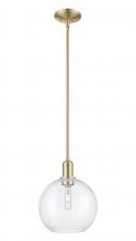 Innovations Lighting 716-1S-CB-G122-10 - Athens - 1 Light - 10 inch - Champagne Bronze - Stem hung - Mini Pendant