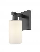 Innovations Lighting 716-1W-BK-G801 - Clymer - 1 Light - 4 inch - Matte Black - Sconce