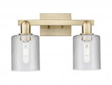 Innovations Lighting 716-2W-CB-G112 - Cobbleskill - 2 Light - 16 inch - Champagne Bronze - Bath Vanity Light