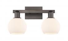 Innovations Lighting 716-2W-OB-G121-6 - Athens - 2 Light - 17 inch - Oil Rubbed Bronze - Bath Vanity Light
