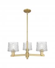 Innovations Lighting 716-3CR-BB-G402 - Niagara - 3 Light - 28 inch - Brushed Brass - Stem hung - Flush Mount