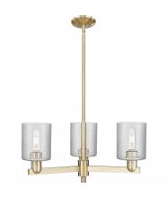 Innovations Lighting 716-3CR-CB-G112 - Cobbleskill - 3 Light - 27 inch - Champagne Bronze - Stem hung - Flush Mount