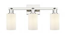 Innovations Lighting 716-3W-PN-G801 - Clymer - 3 Light - 23 inch - Polished Nickel - Bath Vanity Light