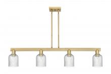 Innovations Lighting 716-4I-BB-G559-5SDY - Bridal Veil - 4 Light - 48 inch - Brushed Brass - Cord hung - Island Light