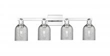 Innovations Lighting 716-4W-PC-G257 - Caledonia - 4 Light - 32 inch - Polished Chrome - Bath Vanity Light