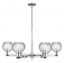 Innovations Lighting 716-6CR-PC-G1215-6 - Athens Water Glass - 6 Light - 36 inch - Polished Chrome - Stem hung - Chandelier