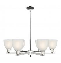Innovations Lighting 716-6CR-PN-G381 - Castile - 6 Light - 36 inch - Polished Nickel - Stem hung - Chandelier
