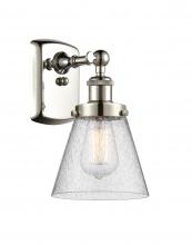 Innovations Lighting 916-1W-PN-G64 - Cone - 1 Light - 6 inch - Polished Nickel - Sconce
