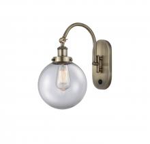 Innovations Lighting 918-1W-AB-G202-8 - Beacon - 1 Light - 8 inch - Antique Brass - Adjustable Swing Arm