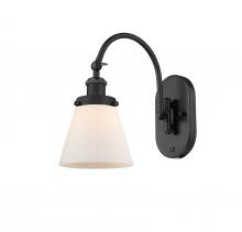 Innovations Lighting 918-1W-BK-G61 - Cone - 1 Light - 6 inch - Matte Black - Adjustable Swing Arm