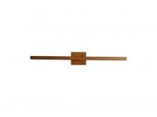 Golden 7365-28 WA - Vireo 28" LED Bath Bar in Walnut