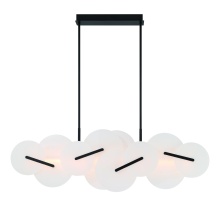 Eurofase 47210-028 - NUVOLA-CHD-56IN-BLK-WH