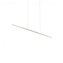 Kuzco Lighting Inc LP18260-BG - Vega Minor 60-in Brushed Gold LED Linear Pendant