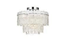 Elegant 1780F15C - Flush Mount D15" x H12.5" L4 Chrome