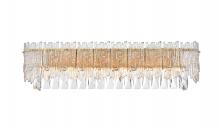 Elegant 1780W27SG - Emilia Wall Sconce L27"W6"H7" E12 L6 Satin Gold
