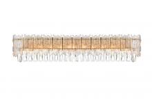 Elegant 1780W35SG - Emilia Wall Sconce L34.5"W6"H7" E12 L8 Satin Gold