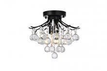 Elegant V8000F12BK/RC - Toureg 12 inch black flush mount