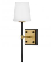 Hinkley 46950BK-LCB - Medium Sconce