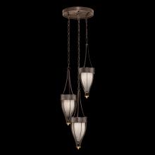freight is 11.5% 100044-211 - Mirage 17.5"W Round Pendant