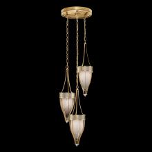 freight is 11.5% 100044-322 - Mirage 17.5"W Round Pendant
