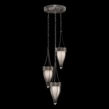 freight is 11.5% 100044-721 - Mirage 17.5"W Round Pendant
