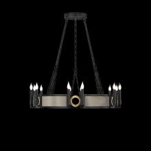 freight is 11.5% 100047-112 - Mirage 35.75"W Round Chandelier