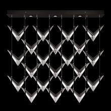 freight is 11.5% 100054-1 - Blade 62"W Rectangular Pendant