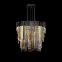 freight is 11.5% 100078-62 - Arpeggio 20.5"W Round Pendant