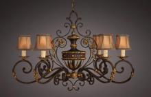 freight is 11.5% 218540ST - Castile 39"W Oblong Chandelier