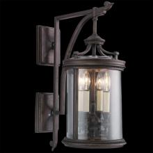 freight is 11.5% 538581ST - Louvre 25"H Outdoor Wall Mount