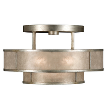 freight is 11.5% 600940-2ST - Singapore Moderne 24"W Round Semi-Flush Mount
