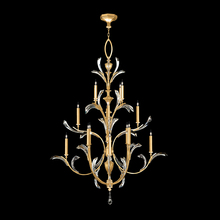 freight is 11.5% 702040-SF3 - Beveled Arcs 56"W Round Chandelier