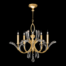 freight is 11.5% 702240-SF3 - Beveled Arcs 36"W Round Chandelier