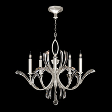 freight is 11.5% 702240-SF4 - Beveled Arcs 36"W Round Chandelier