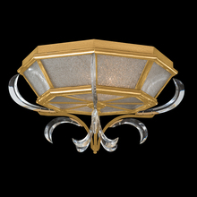 freight is 11.5% 704240-SF3 - Beveled Arcs 26"W Round Flush Mount