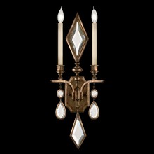 freight is 11.5% 718150-3ST - Encased Gems 29"H Sconce