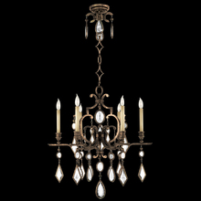 freight is 11.5% 718240-3ST - Encased Gems 29"W Round Chandelier