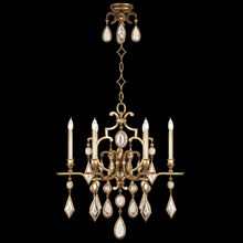 freight is 11.5% 729640-3ST - Encased Gems 29"W Round Chandelier