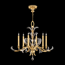 freight is 11.5% 739140-SF3 - Beveled Arcs 37"W Round Chandelier