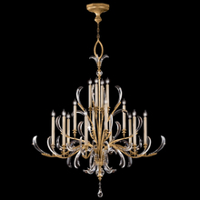 freight is 11.5% 770040ST - Beveled Arcs 58"W Round Chandelier
