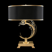freight is 11.5% 771510-SF34 - Crystal Laurel 31"H LSF Table Lamp