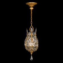 freight is 11.5% 804640-2ST - Crystal Laurel 11"W Round Pendant