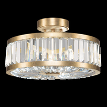 freight is 11.5% 815740-2ST - Crystal Enchantment 16"W Round Semi-Flush Mount