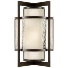 freight is 11.5% 818081ST - Singapore Moderne Outdoor 15"H Outdoor Wall Sconce